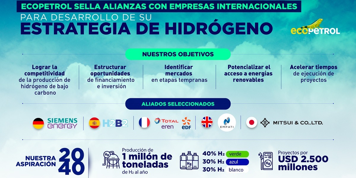 Empresas aliadas hidrógeno Naturgas