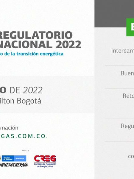 Naturgas convoca primer Foro de Regulación de Gas en Colombia Naturgas