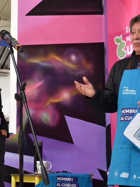 En alianza con la ANDI y Vanti, la Manzana del Cuidado de Los Maìrtires estrena lavanderiìa, cocina y sistema de calefaccioìn para mejorar la vida de las mujeres cuidadoras y sus familias Naturgas