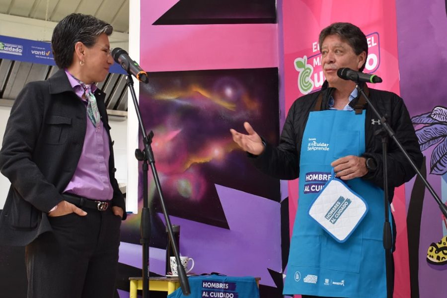 En alianza con la ANDI y Vanti, la Manzana del Cuidado de Los Maìrtires estrena lavanderiìa, cocina y sistema de calefaccioìn para mejorar la vida de las mujeres cuidadoras y sus familias Naturgas