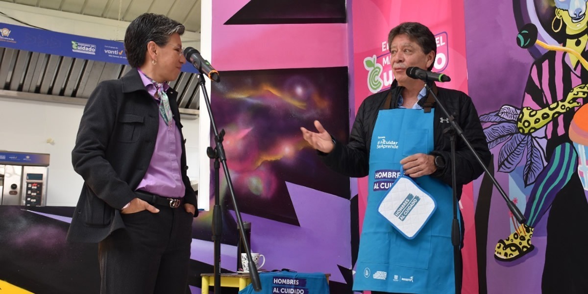 En alianza con la ANDI y Vanti, la Manzana del Cuidado de Los Maìrtires estrena lavanderiìa, cocina y sistema de calefaccioìn para mejorar la vida de las mujeres cuidadoras y sus familias Naturgas