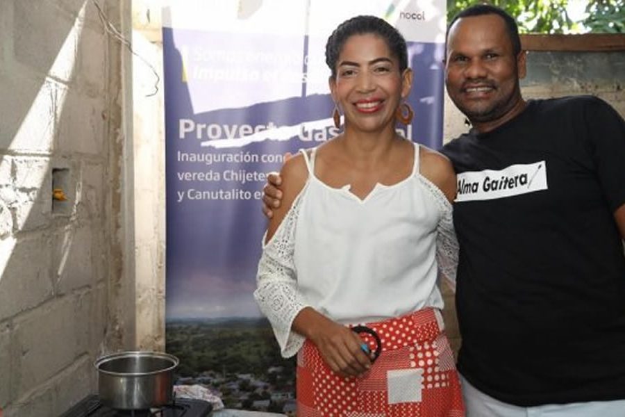 Promigas, Surtigas y Hocol conectan 740 familias al servicio de gas natural Naturgas