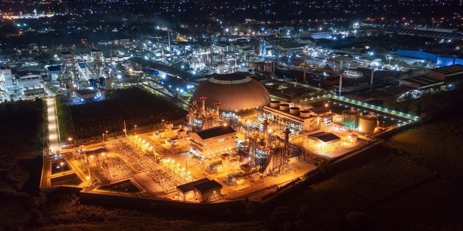 Electric power plant substation illumination, Export-oriented ma