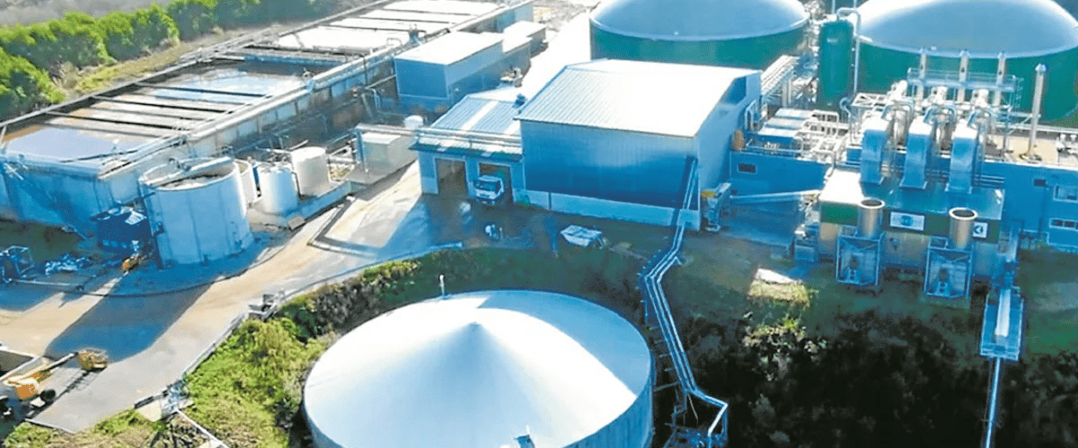 estación de biogás de Navia (Asturias