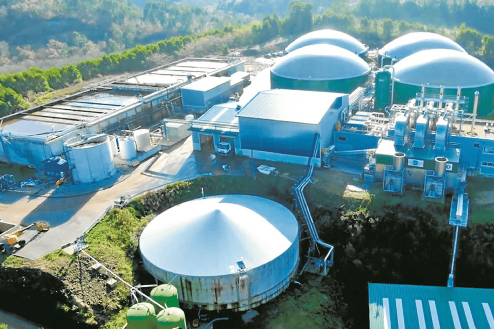 estación de biogás de Navia (Asturias