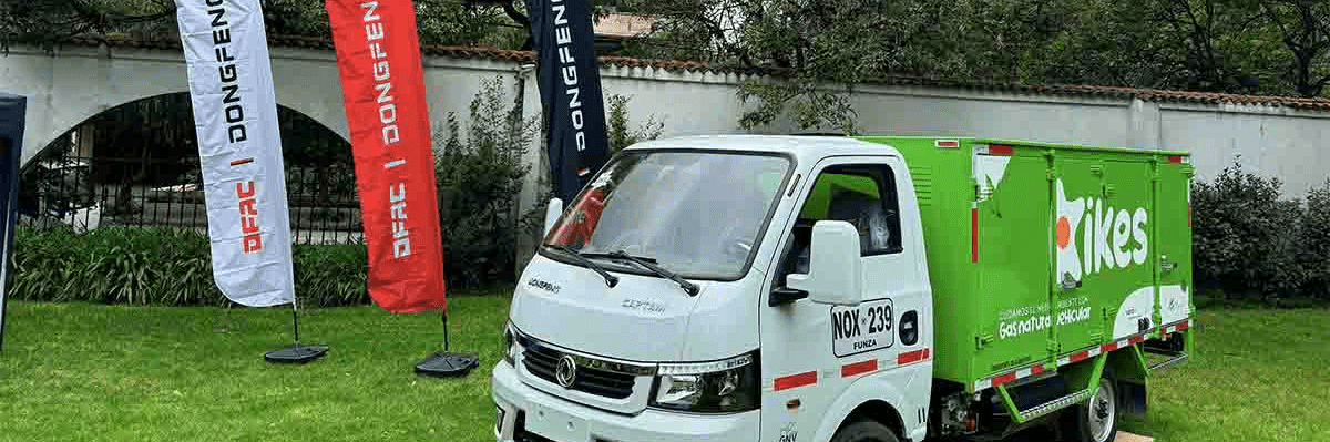 Llegaron a Colombia los primeros camiones DFAC Dongfeng con gas natural Llegaron a Colombia los primeros camiones DFAC Dongfeng con gas natural