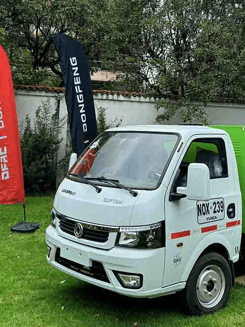 Llegaron a Colombia los primeros camiones DFAC Dongfeng con gas natural