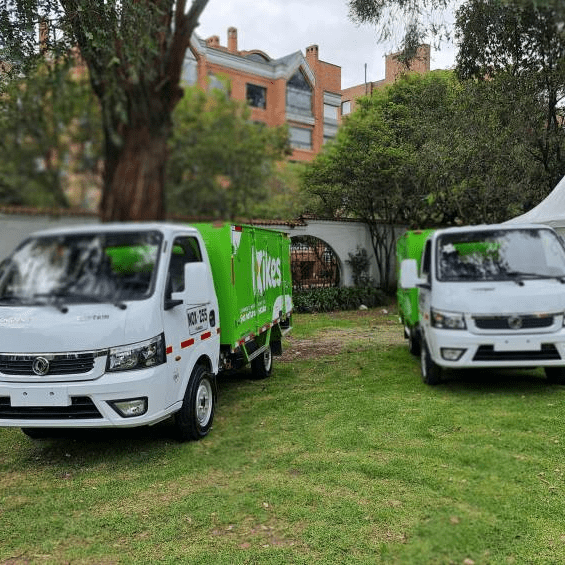 Comenzó a rodar en Colombia la primera flota de 50 camiones livianos a gas natural