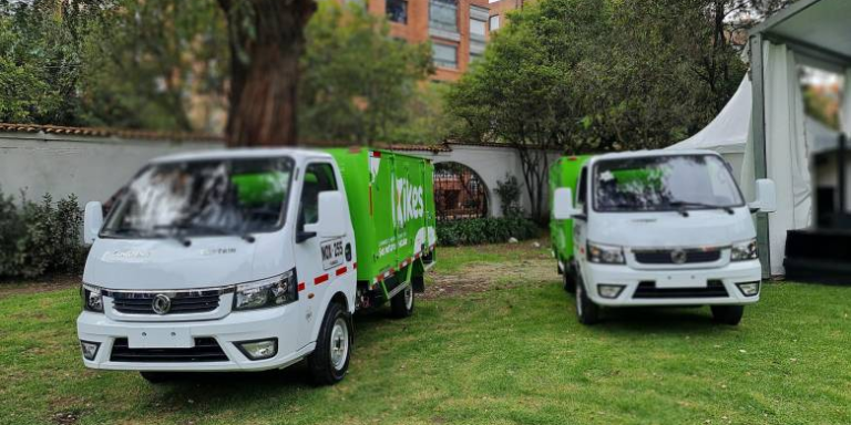 Comenzó a rodar en Colombia la primera flota de 50 camiones livianos a gas natural