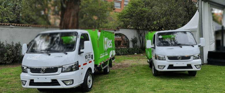 Comenzó a rodar en Colombia la primera flota de 50 camiones livianos a gas natural