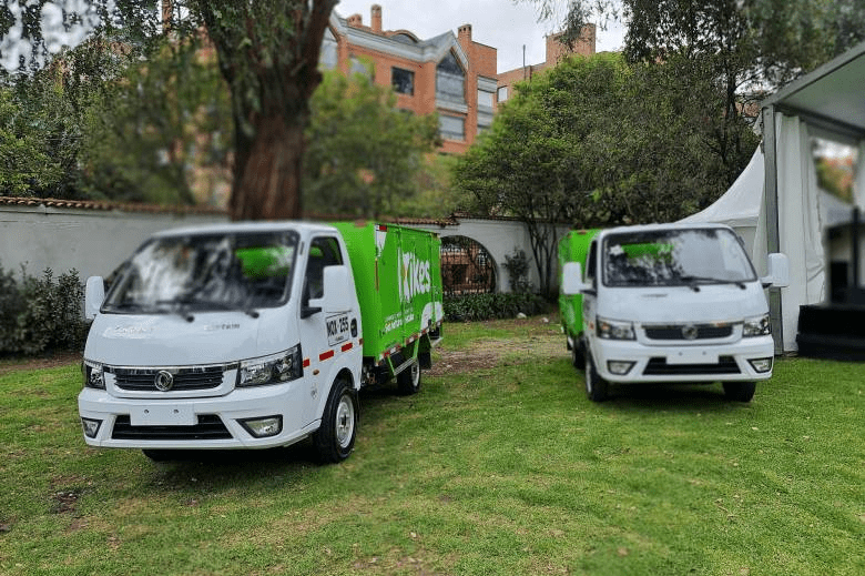 Comenzó a rodar en Colombia la primera flota de 50 camiones livianos a gas natural Comenzó a rodar en Colombia la primera flota de 50 camiones livianos a gas natural