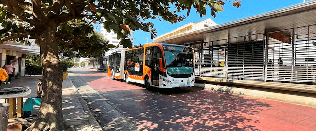 Plan piloto para la implementación de buses impulsados por hidrógeno en Cartagena