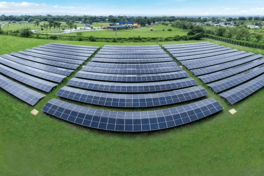 Gases de Occidente y Harinera del Valle inauguran granja solar en Villa Rica, Cauca