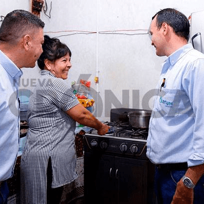 Familias al gas natural Familias al gas natural