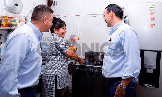 Familias al gas natural Familias al gas natural