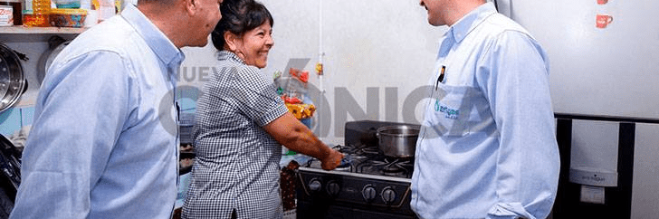 Familias al gas natural Familias al gas natural