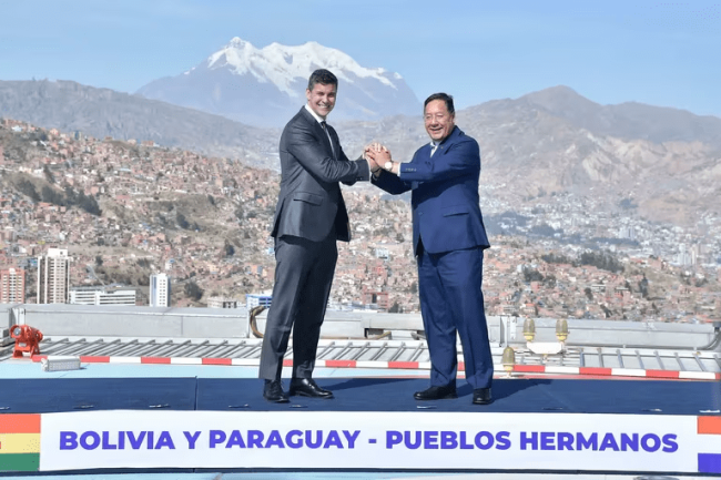 Bolivia y Paraguay abordan el intercambio comercial de hidrocarburos y fertilizantes Bolivia y Paraguay abordan el intercambio comercial de hidrocarburos y fertilizantes
