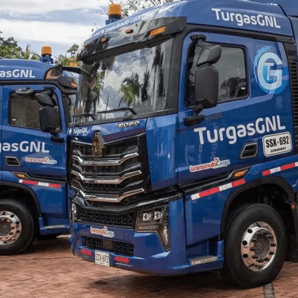 Ecopetrol inició transporte de crudo con tractocamiones a gas natural licuado: “Reduce las emisiones y el ruido” Ecopetrol inició transporte de crudo con tractocamiones a gas natural licuado: “Reduce las emisiones y el ruido”