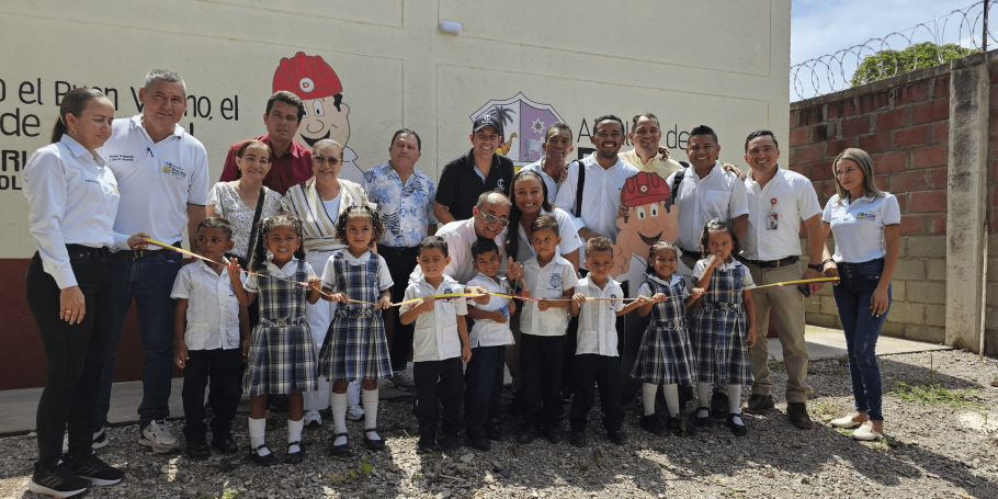 Drummond entregó Jardín Infantil ’18 de Febrero’ en Bosconia