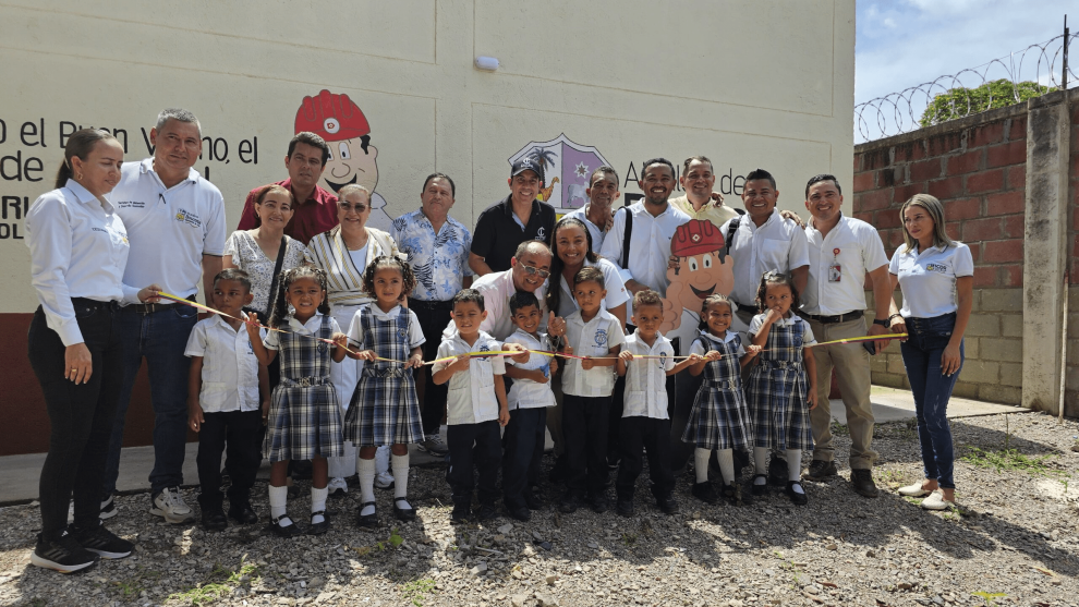 Drummond entregó Jardín Infantil ’18 de Febrero’ en Bosconia