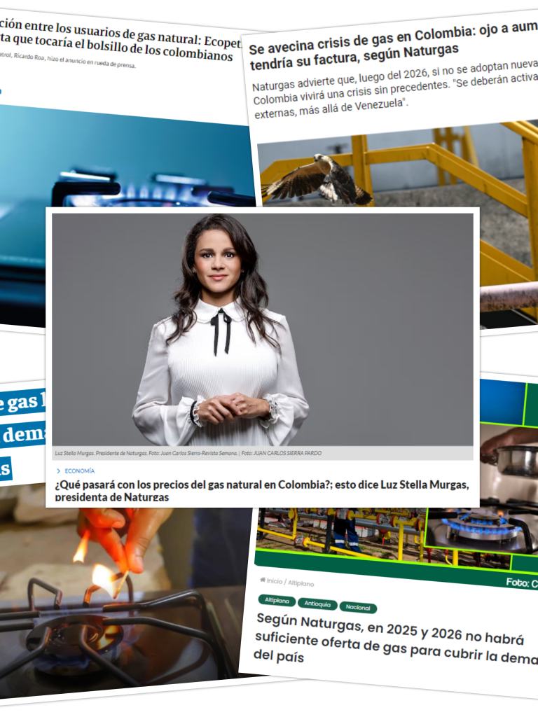 déficit de gas natural