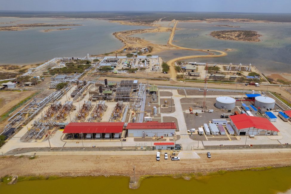 exploración de gas natural en Colombia