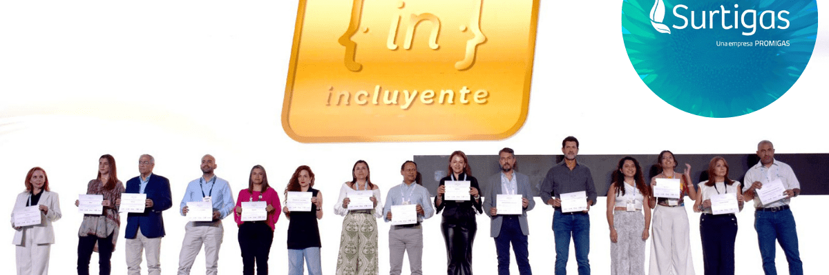 Surtigas reconocida como empresa INspiradora 2024 por su sistema de gas prepago Surtigas reconocida como empresa INspiradora 2024 por su sistema de gas prepago