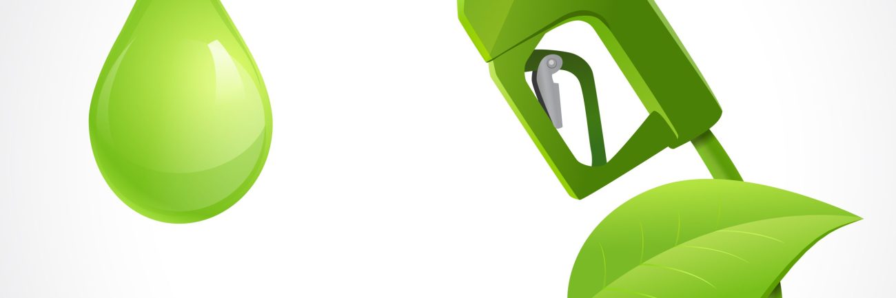 Bio fuel logo concept