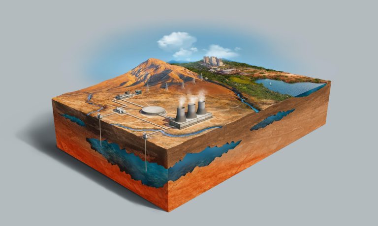 alto-angulo-de-modelo-para-energia-renovable-con-energia-geotermica