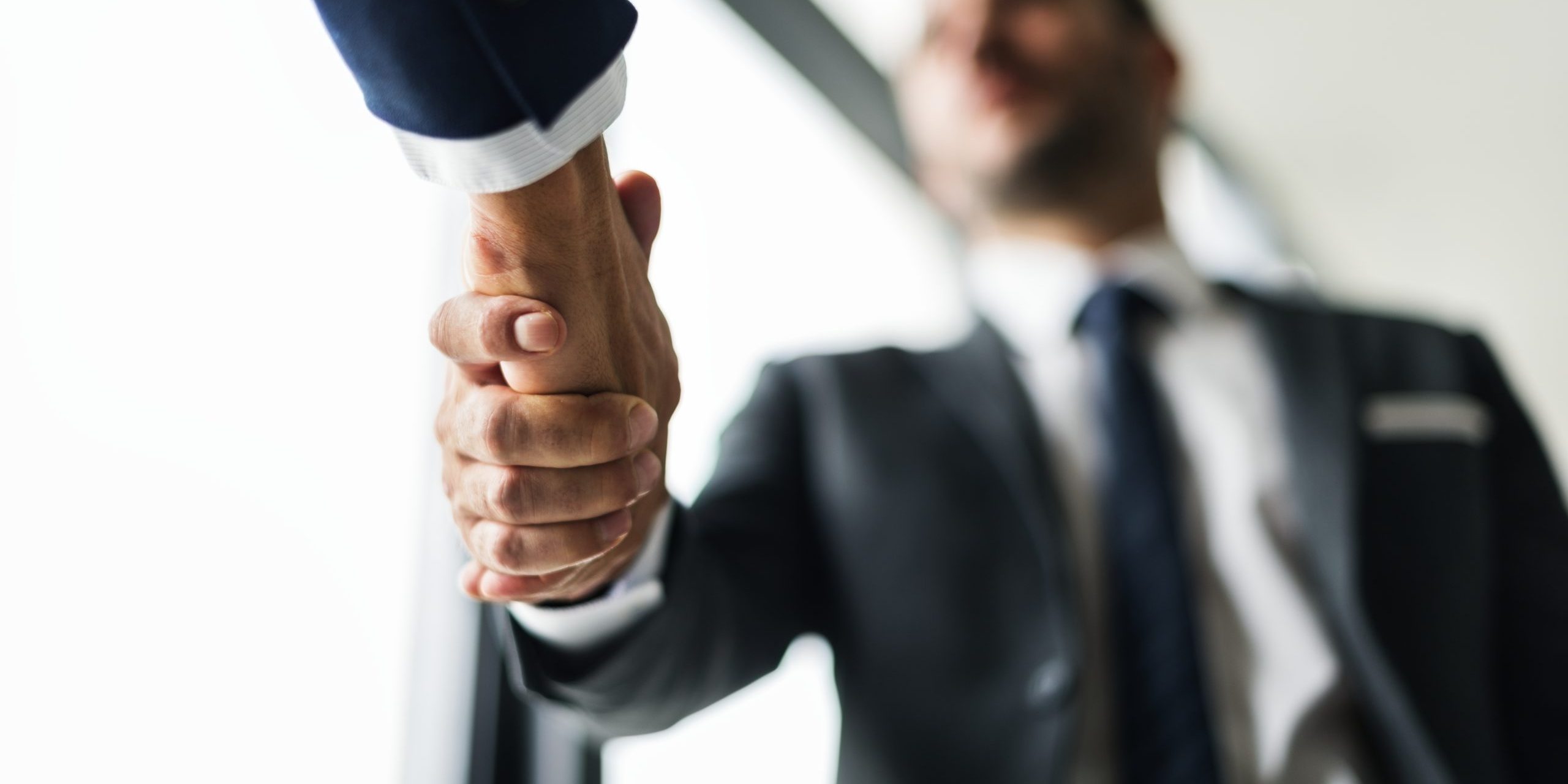 Handshake Business Men Concept