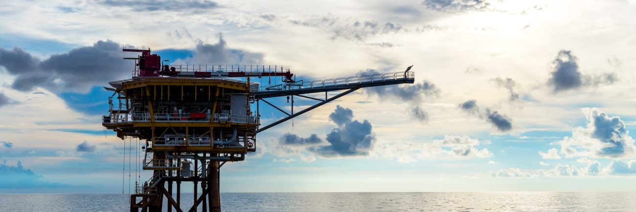 Offshore Industry oil and gas production platform