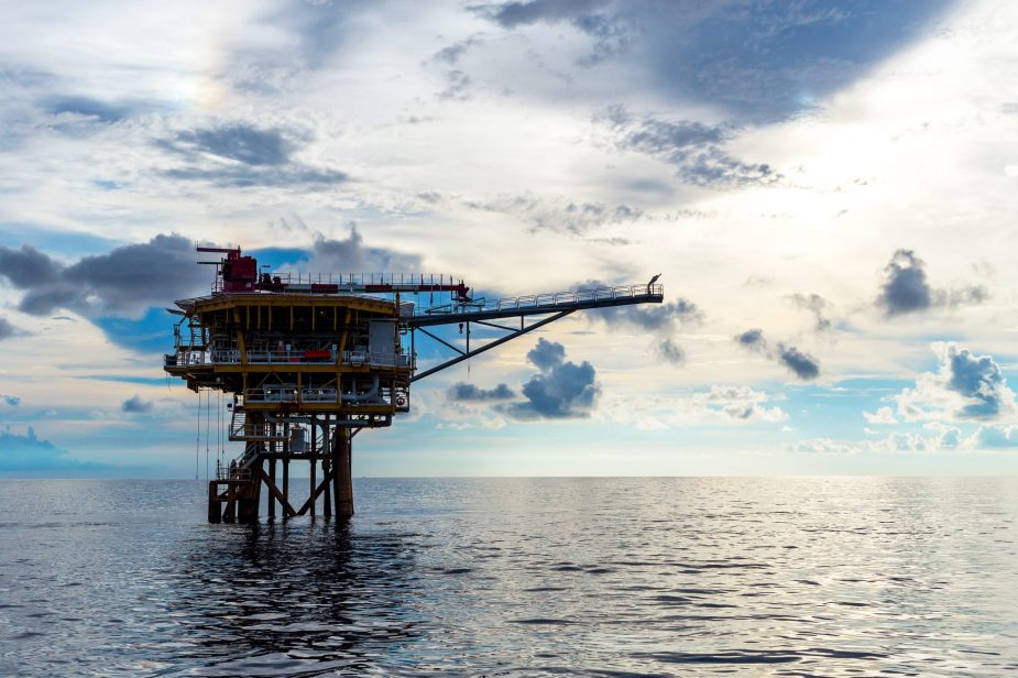 Offshore Industry oil and gas production platform