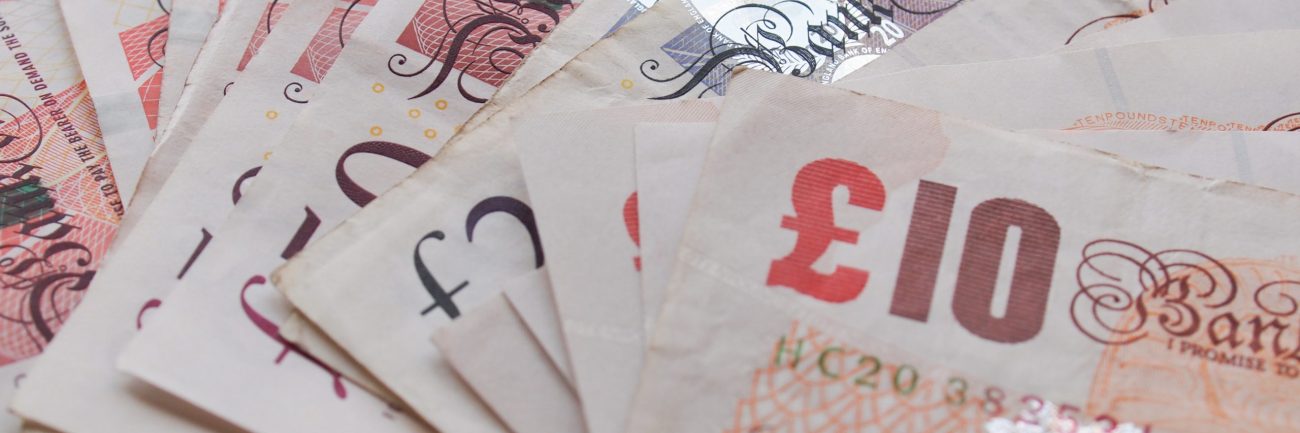 Pound notes, United Kingdom