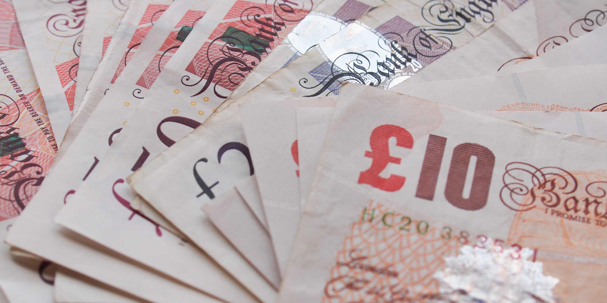 Pound notes, United Kingdom