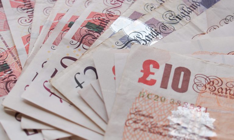 Pound notes, United Kingdom