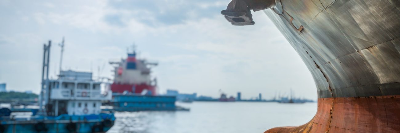 Cargo container ship