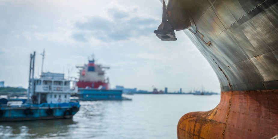 Cargo container ship