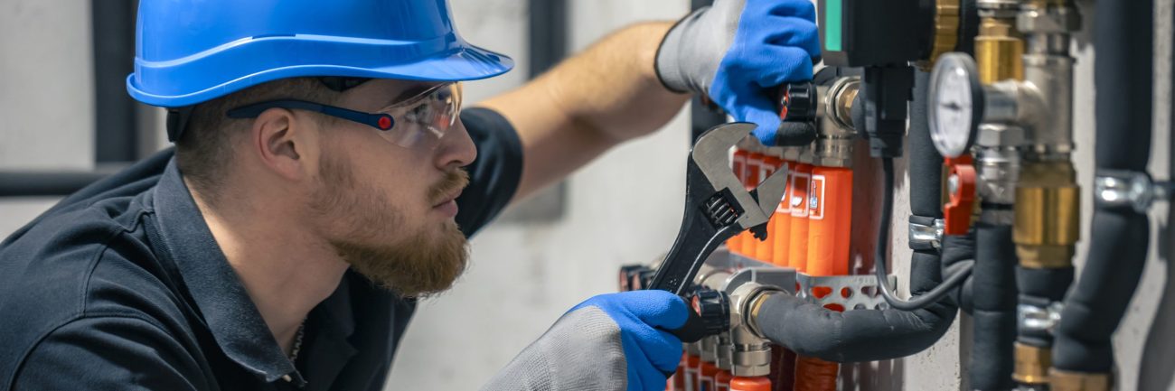 Adjusting heating valves in a residential building