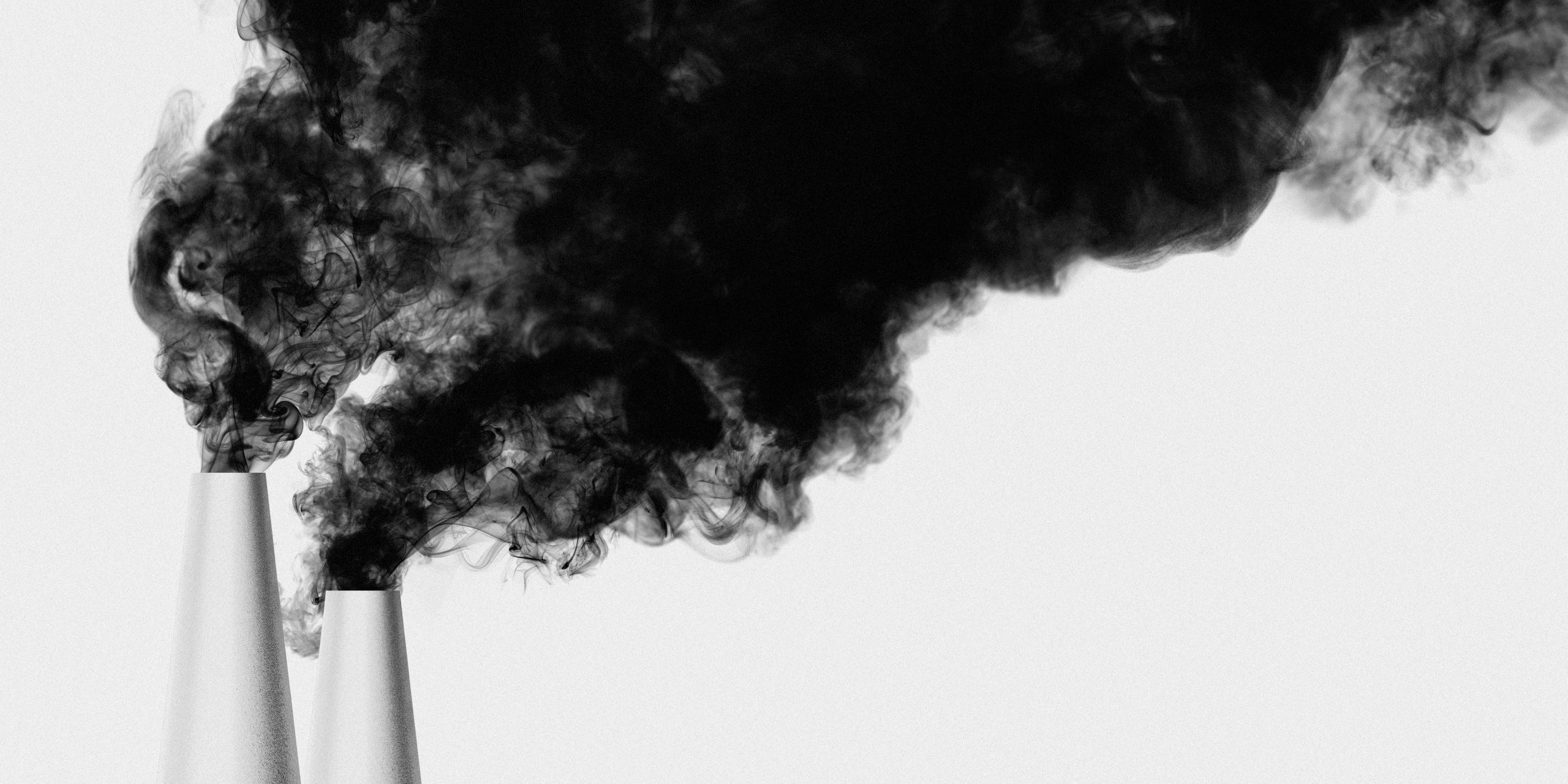 Pollution background, industrial smoke from the factory’s