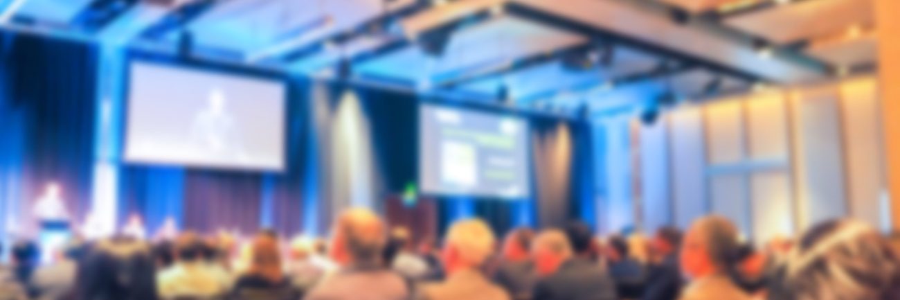 Abstract blur Business Conference and Presentation