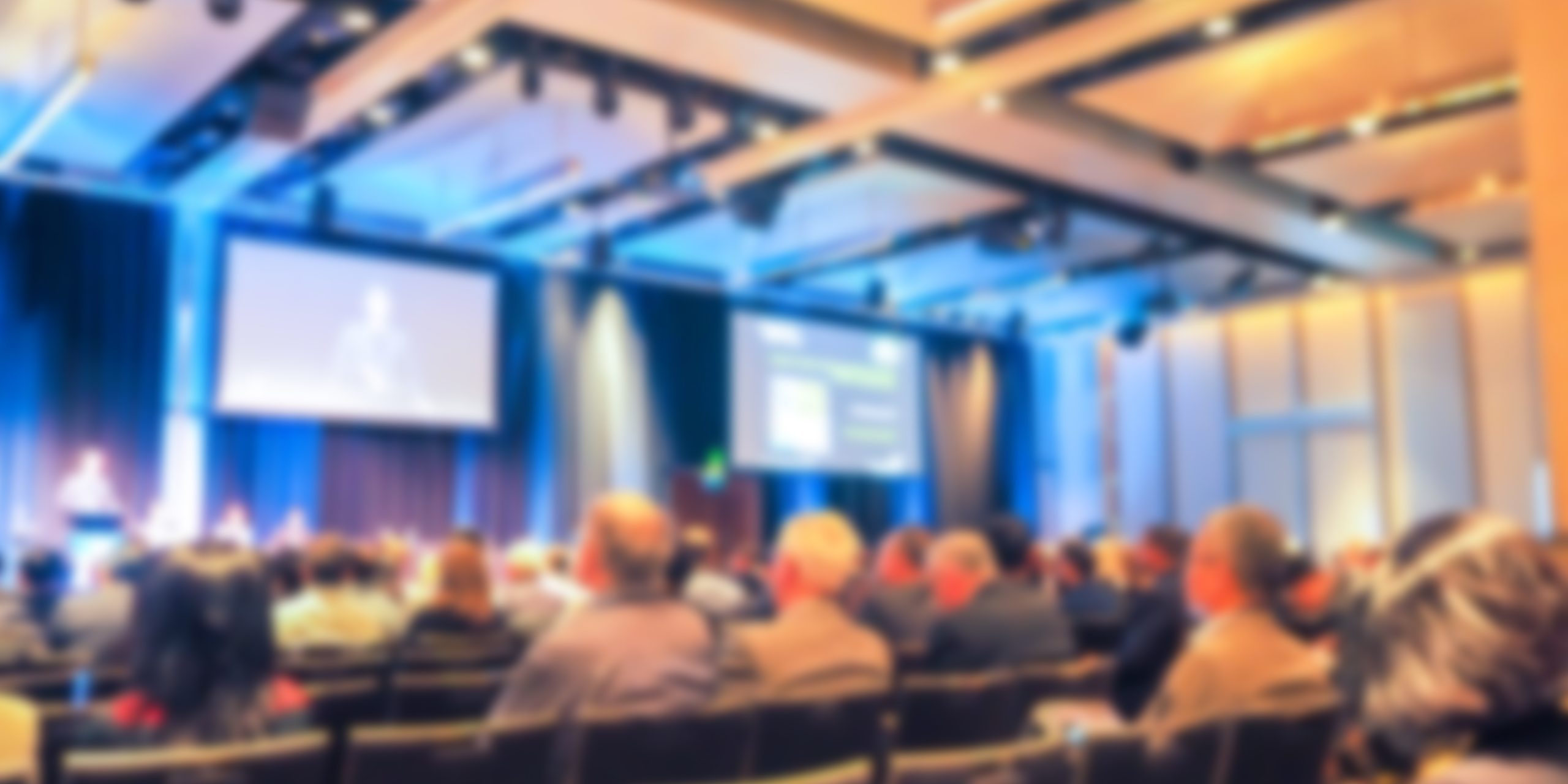 Abstract blur Business Conference and Presentation