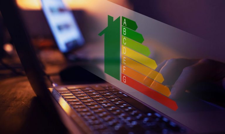 energy efficiency rating concept for real estate